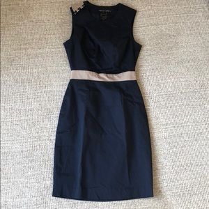 Paige black label navy dress